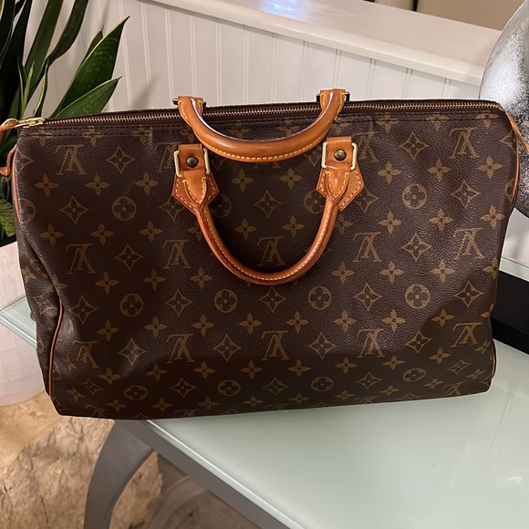 Louis Vuitton Monogram Speedy 40 Hand Boston Bag - Picture 6 of 14